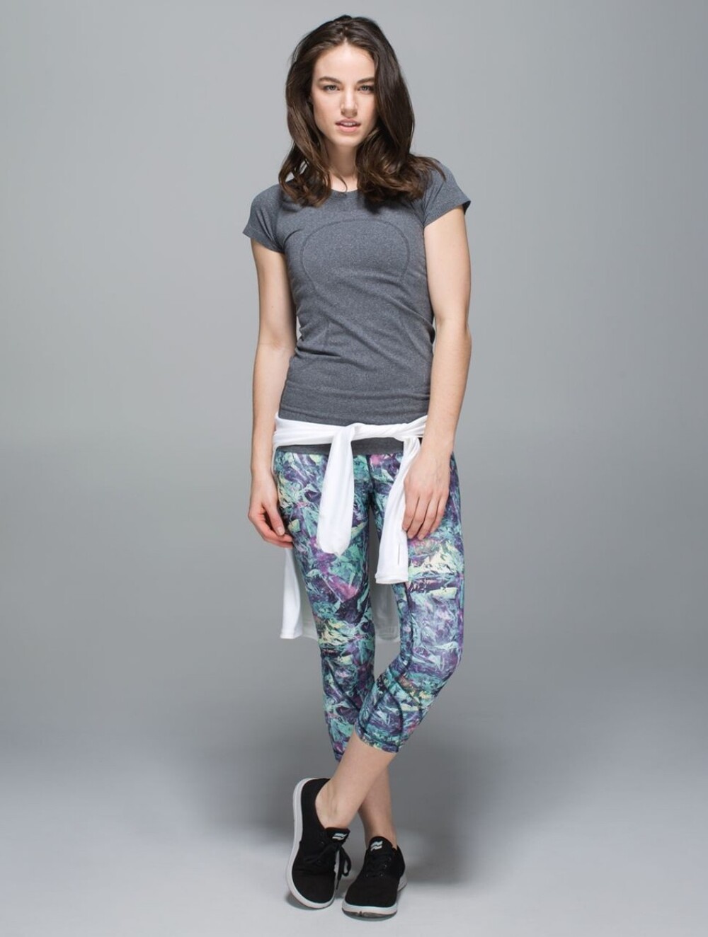 Lululemon Run: Inspire Crop II *All Full-On Luxtreme Iridescent Multi Sz4